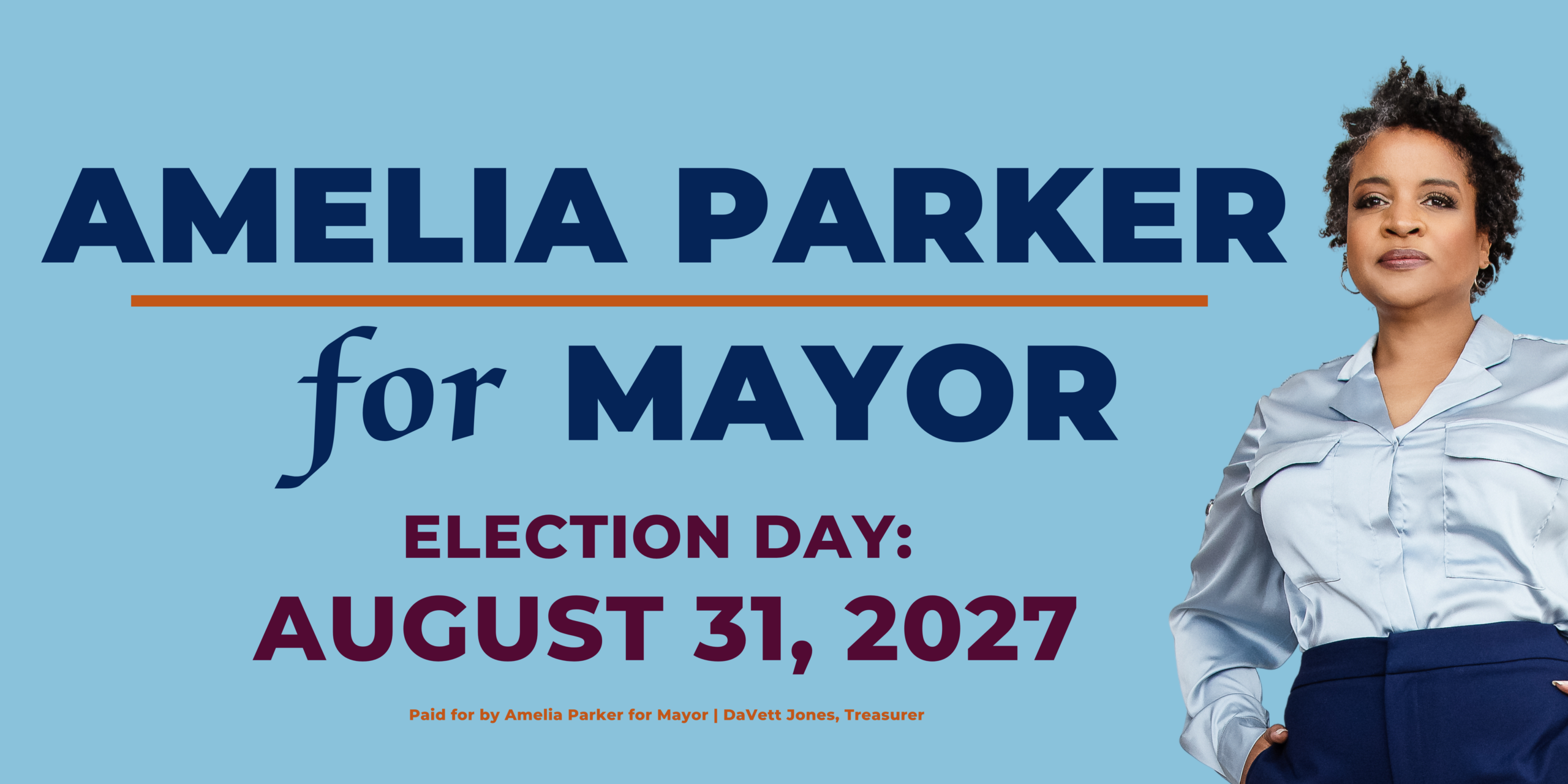 Councilwoman Amelia Parker Is running for mayor!
